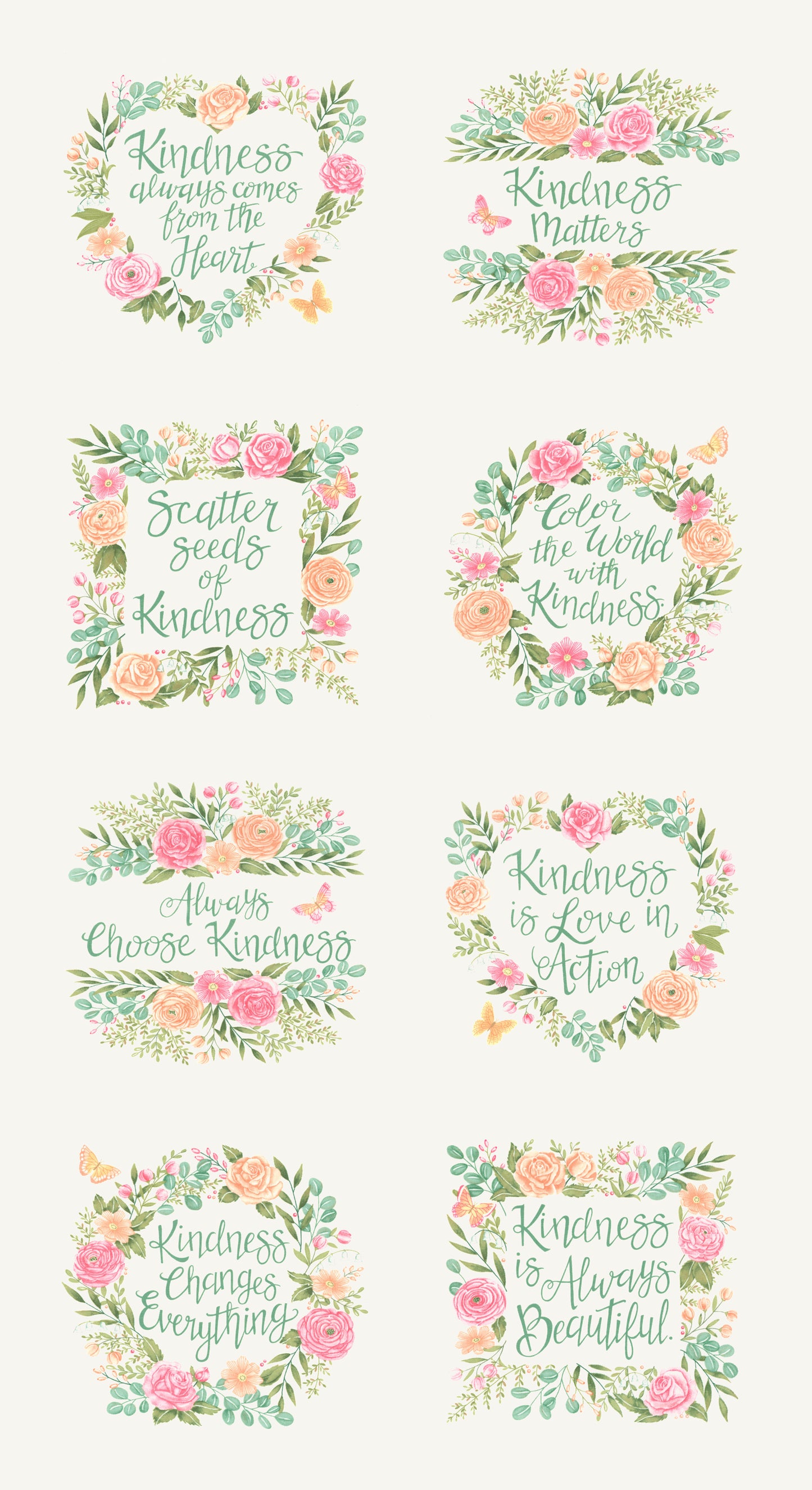 Kindness Fat Quarter Bundle (27 pcs) by Deb Strain for Moda