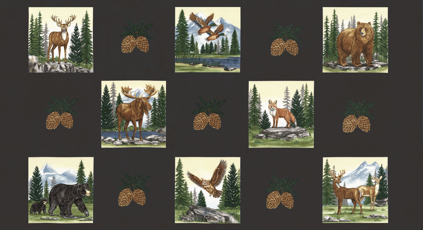 Northwoods Lodge Fat Quarter Bundle (26 pieces) by Deb Strain for Moda (56190AB)
