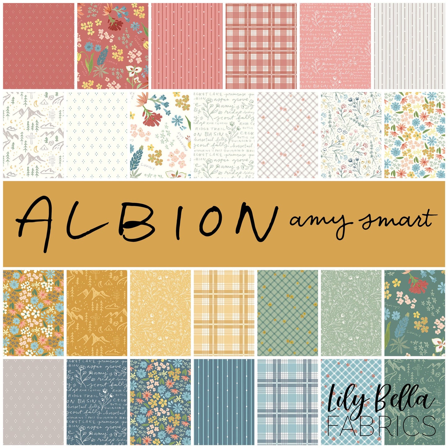 Albion Layer Cake (42 pcs) by Amy Smart for Riley Blake