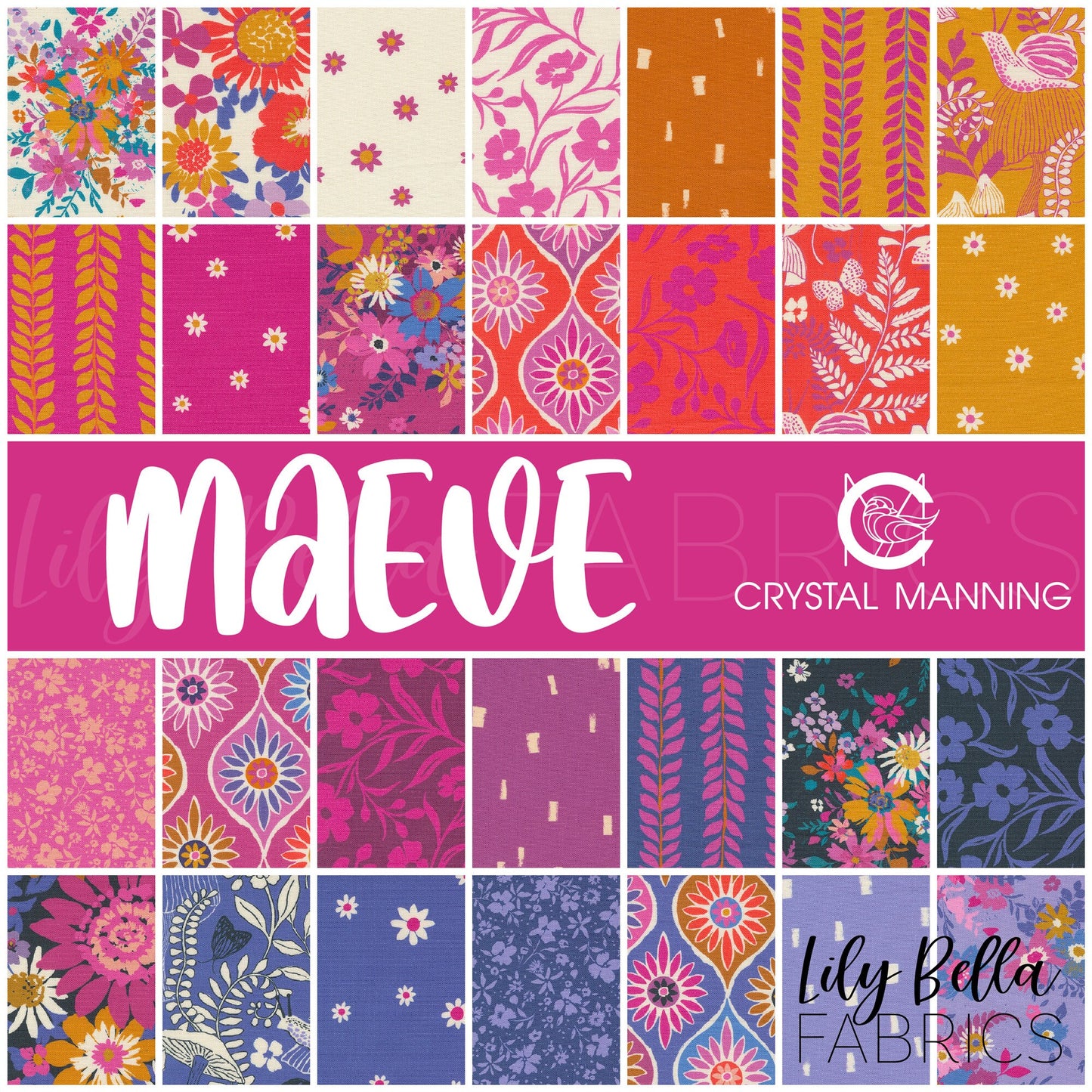 Maeve Layer Cake (42 pcs) by Crystal Manning for Moda