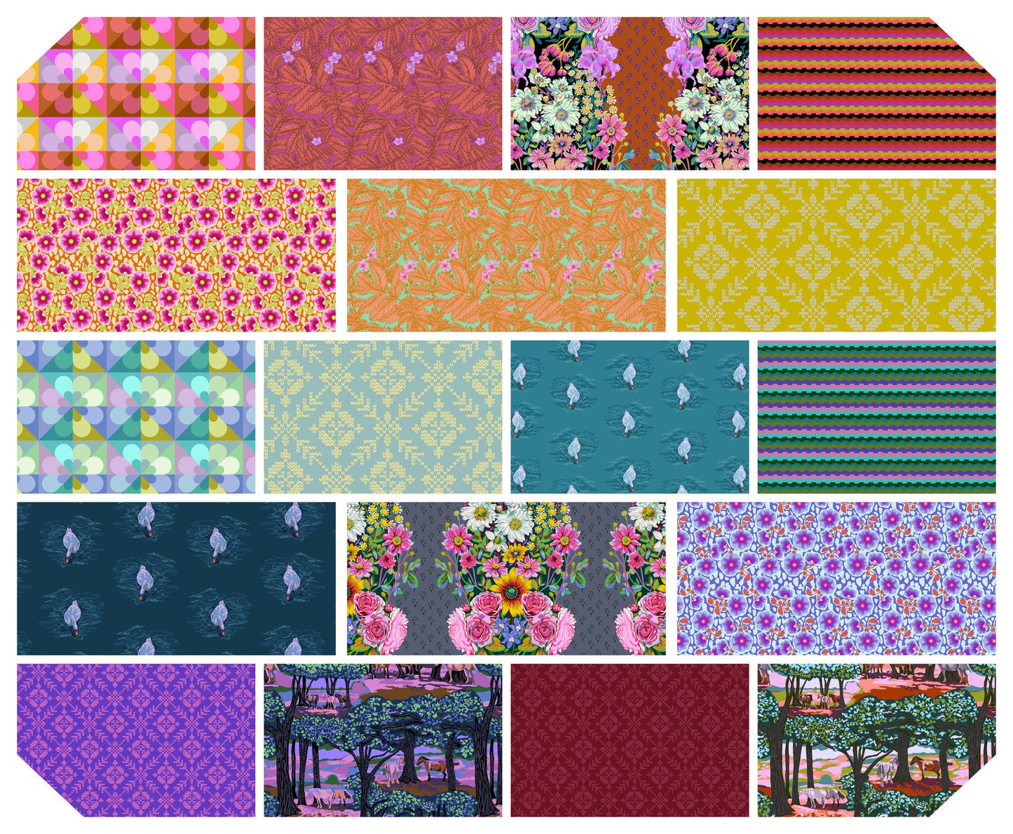 Good Gracious Fat Quarter Bundle (18 pcs) by Anna Maria for FreeSpirit