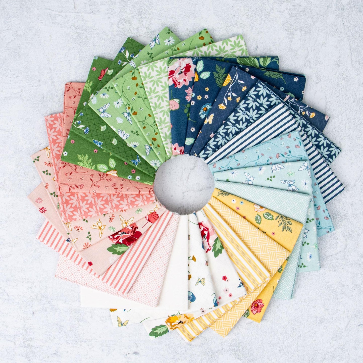 Melody Fat Quarter Bundle (25 pcs) by Beverly McCullough for Riley Blake