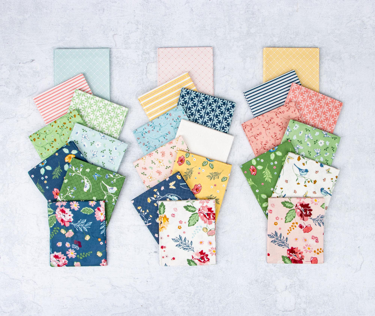 Melody Fat Quarter Bundle (25 pcs) by Beverly McCullough for Riley Blake