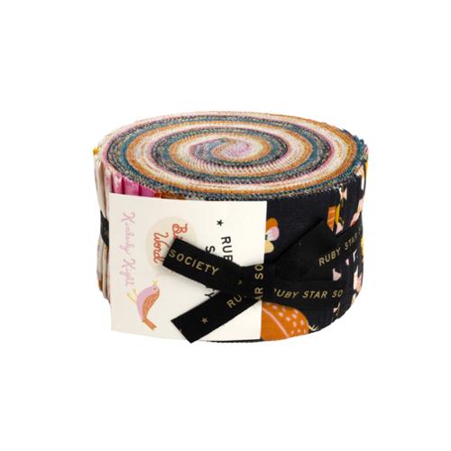 Bird is the Word Jelly Roll (40 pcs) by Kimberly Kight for Ruby Star Society