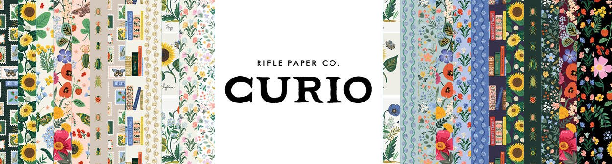 Curio Fat Quarter Bundle (25 pcs) by Rifle Paper Co. for Cotton+Steel