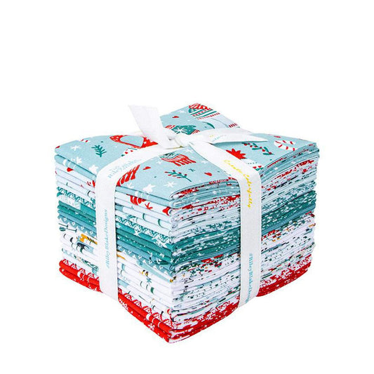 Ski Hill Fat Quarter Bundle (22 pcs) by Corinne Wells for Riley Blake