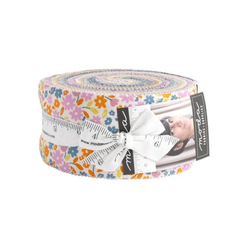 Marigold Jelly Roll (40 pcs) by Aneela Hoey for Moda