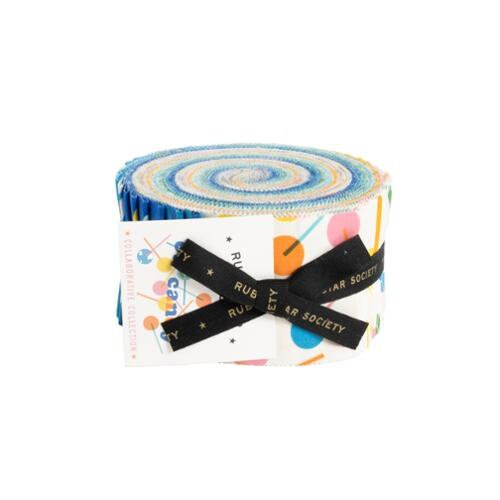 Eye Candy Jelly Roll (40 pcs) by Ruby Star Society Collaborative for Ruby Star Society