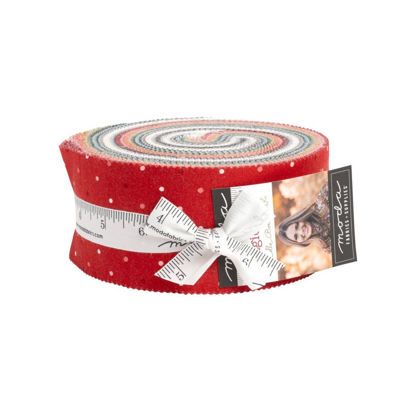 Magic Dot Jelly Roll (40 pcs) by Lella Boutique for Moda