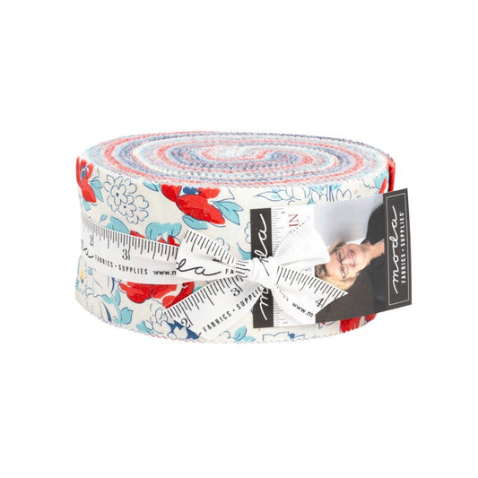 Time and Again Jelly Roll (40 pcs) by Linzee Kull McCray for Moda