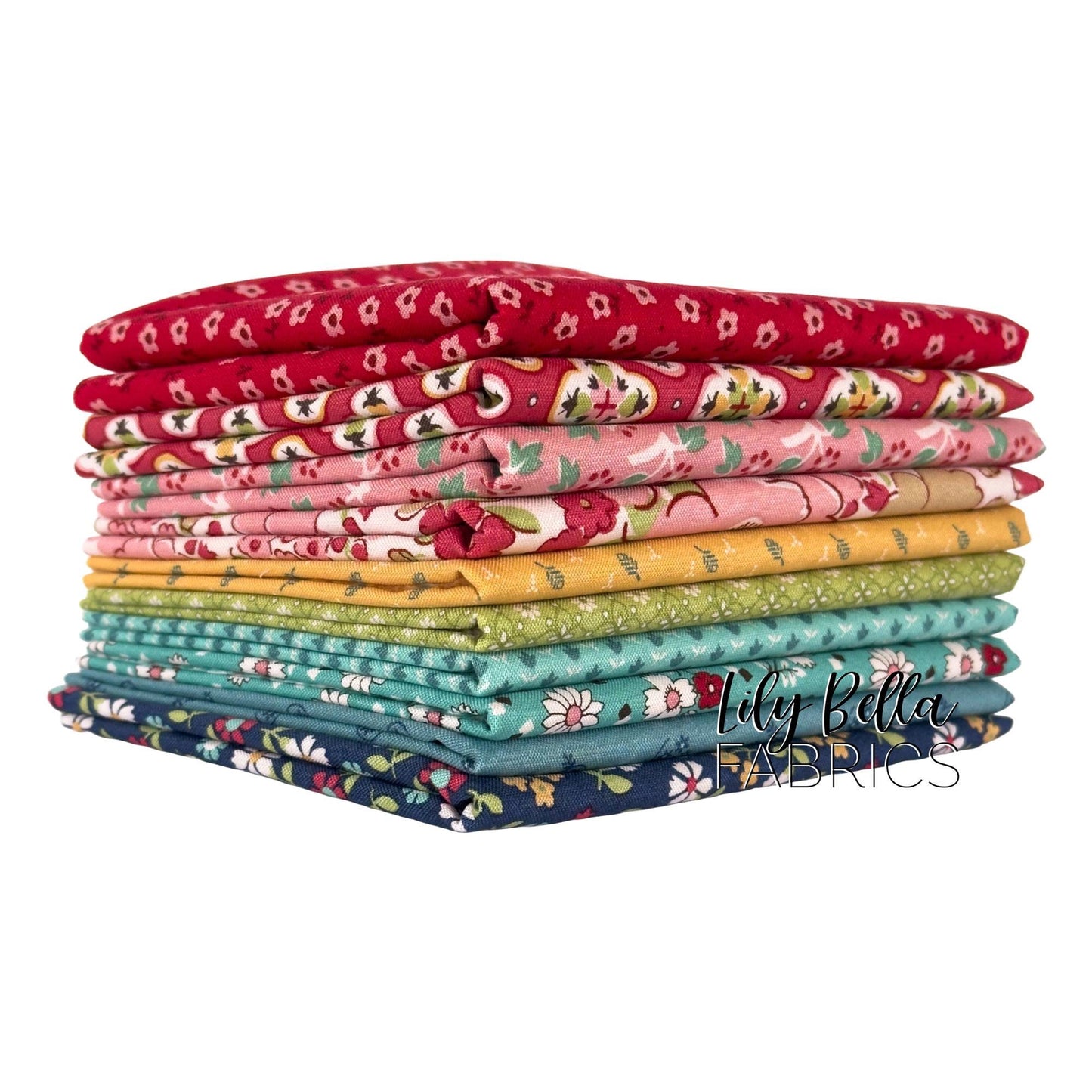 Mercantile Half Yard Bundle (10 pcs) by Lori Holt for Riley Blake