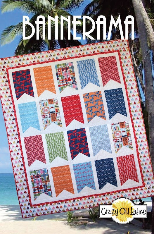 Bannerama - Quilt Pattern - Crazy Old Ladies