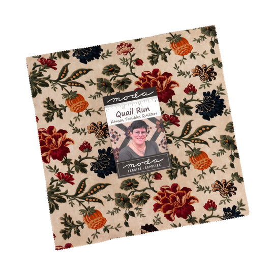 Quail Run Layer Cake (42 pcs) by Kansas Troubles Quilters for Moda