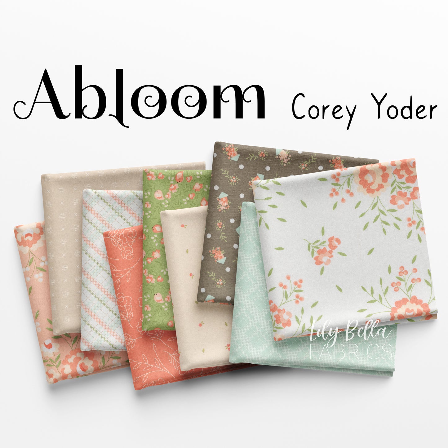 Abloom Fat Quarter Bundle (39 pcs) by Corey Yoder for Moda