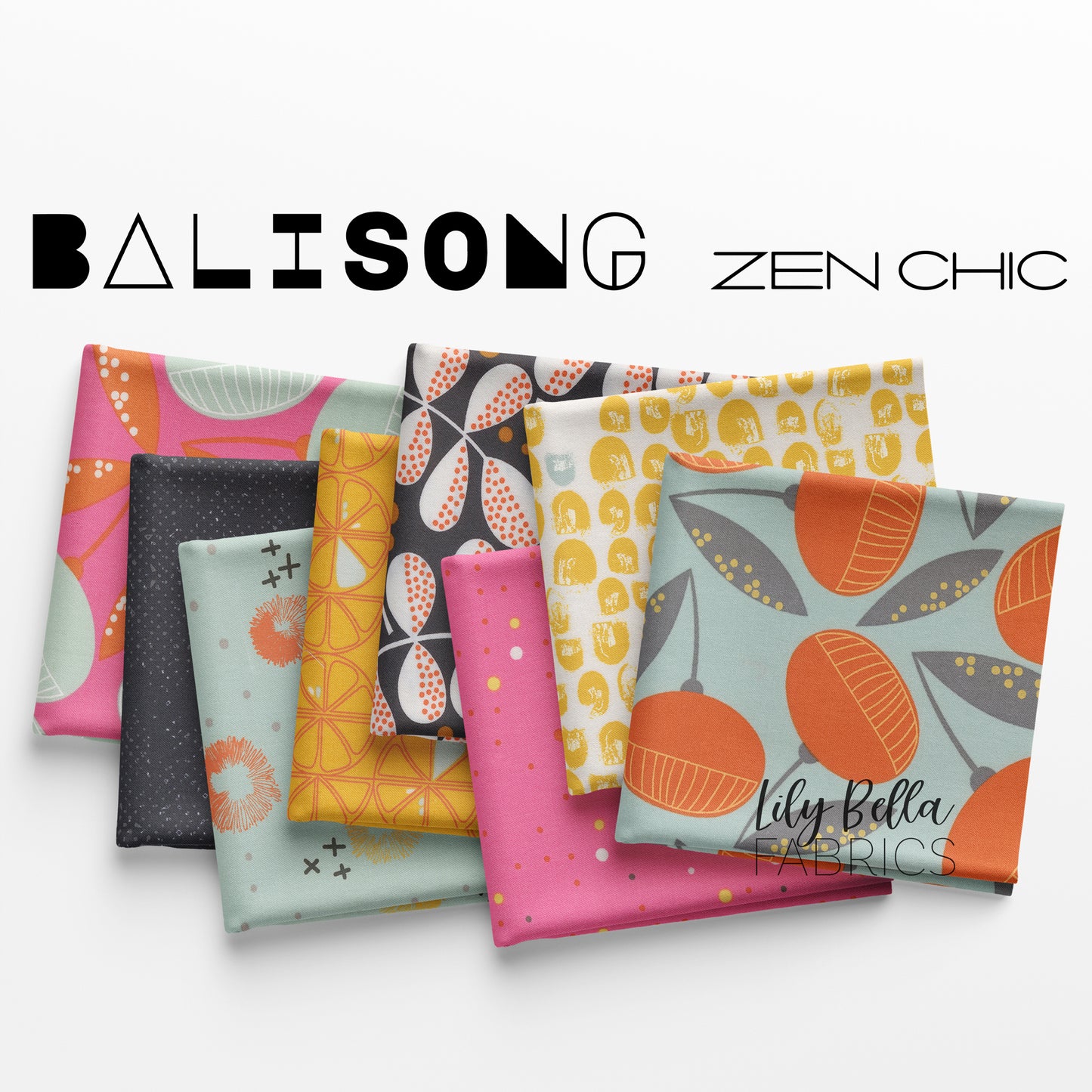 Balisong Layer Cake (42 pcs) by Zen Chic for Moda