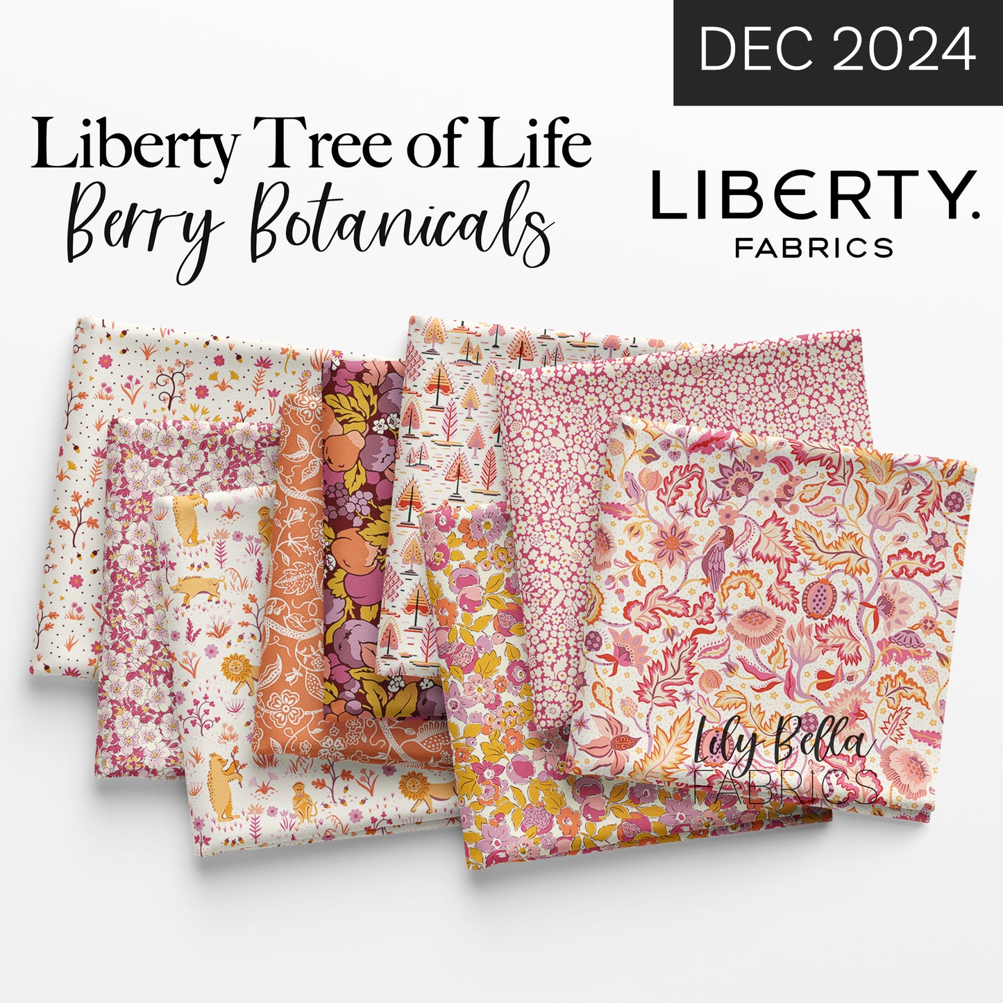 Liberty Tree of Life - Berry Botanicals 10 Inch Stacker (42 pcs) by Liberty Fabrics for Riley Blake