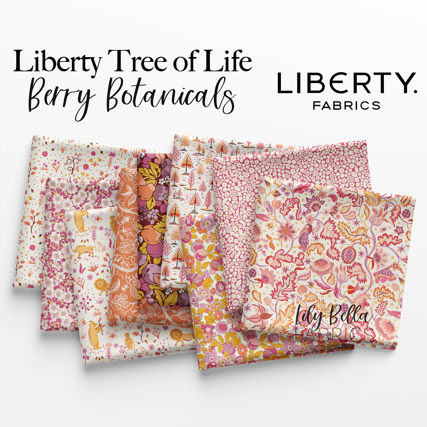 Liberty Tree of Life - Berry Botanicals 10 Inch Stacker (42 pcs) by Liberty Fabrics for Riley Blake