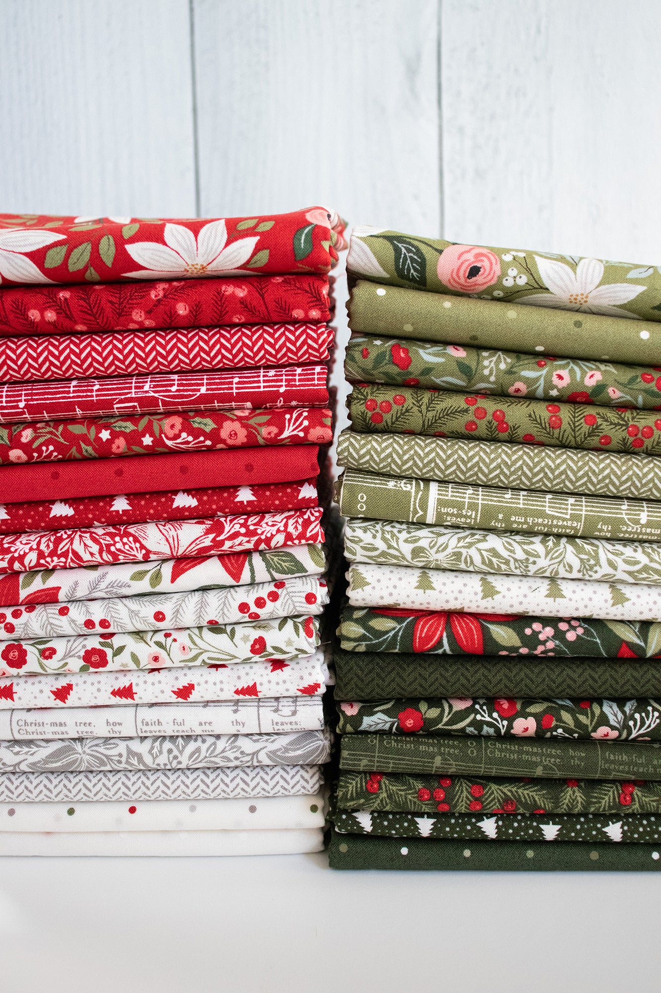 Berry and Pine Fat Quarter Bundle (32 pcs) by Lella Boutique for Moda