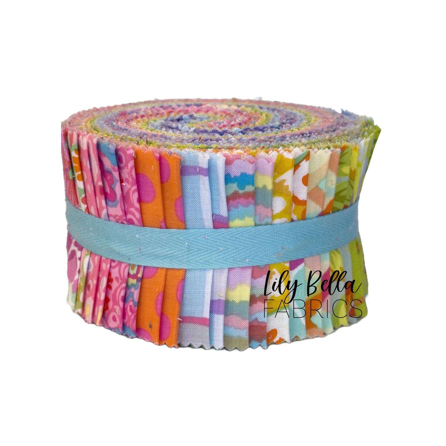 Classics Plus: Sorbet Rolie Polie (40 pcs) by Kaffe Fassett Collective for FreeSpirit