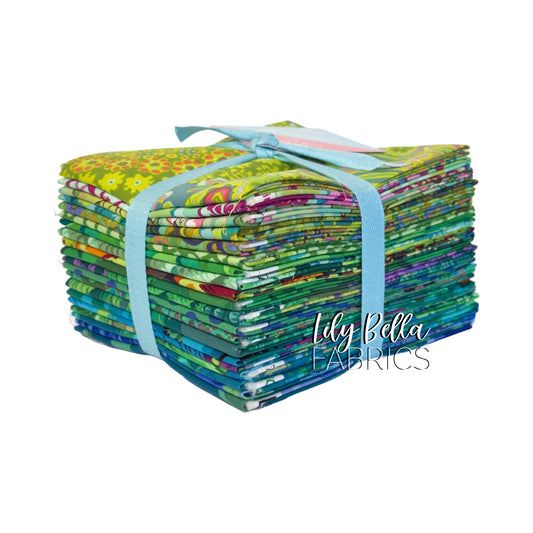 Classics Plus: Tidal Fat Quarter Bundle (20 pcs) by Kaffe Fassett Collective for FreeSpirit