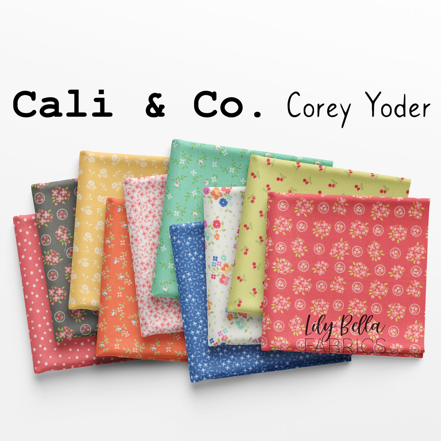 Cali & Co. Layer Cake (42 pcs) by Corey Yoder for Moda