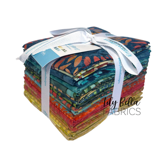 Carnival Glass Expressions Batiks Fat Quarter Bundle (20 pcs) by Riley Blake Designs