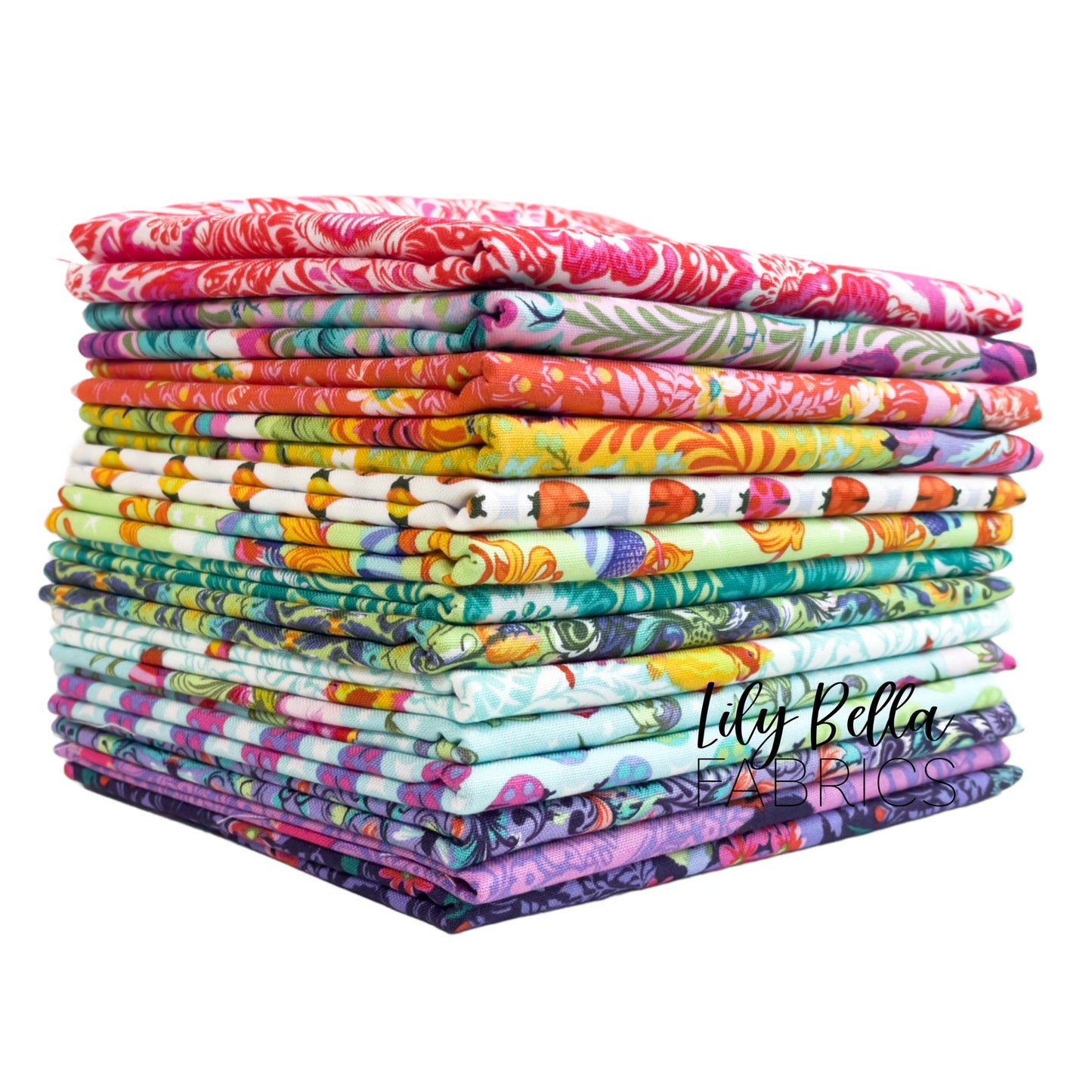 Tiny Beasts - Fat Quarter Bundle (14 pcs) by Tula Pink for FreeSpirit