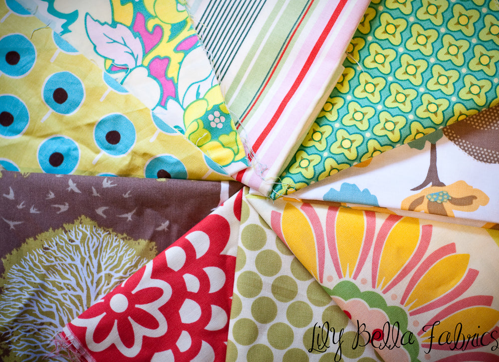 Designer Fabric Scrap Bag - One Yard