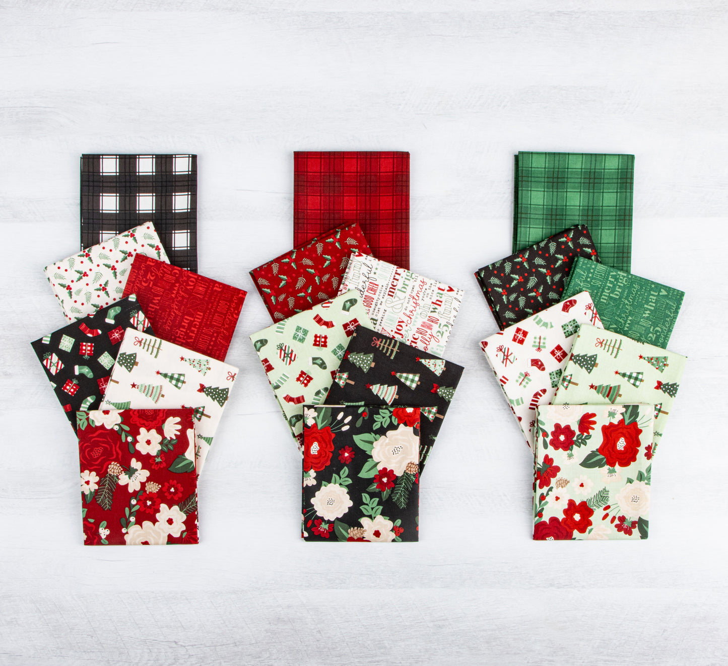 Evergreen Wishes Fabric Collection by Traci Reed for Riley Blake Designs at Lily Bella Fabrics