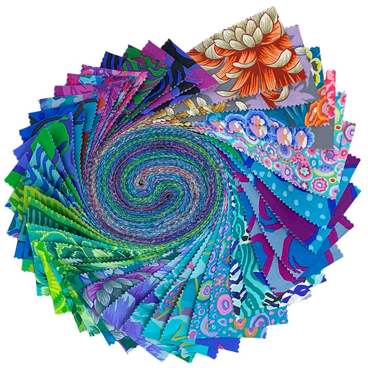 Cool - August 2025 Design Roll (40 pcs) by Kaffe Fassett Collective for FreeSpirit