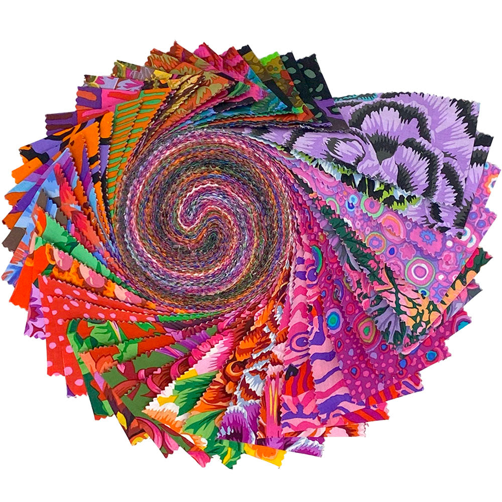 Hot - August 2025 Design Roll (40 pcs) by Kaffe Fassett Collective for FreeSpirit