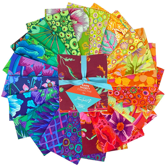 Classics Plus: Spectrum Fat Quarter Bundle (20 pcs) by Kaffe Fassett Collective for FreeSpirit