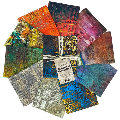 Abandoned 2 Fat Quarter Bundle (10 pieces) by Tim Holtz Eclectic Elements for FreeSpirit (FB4FQTH.ABANDONED2)