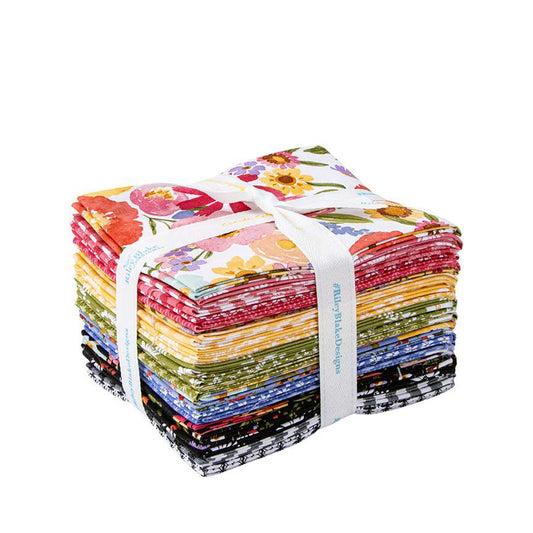 Flora No. 6 Fat Quarter Bundle (21 pcs) by Echo Park Paper Co. for Riley Blake