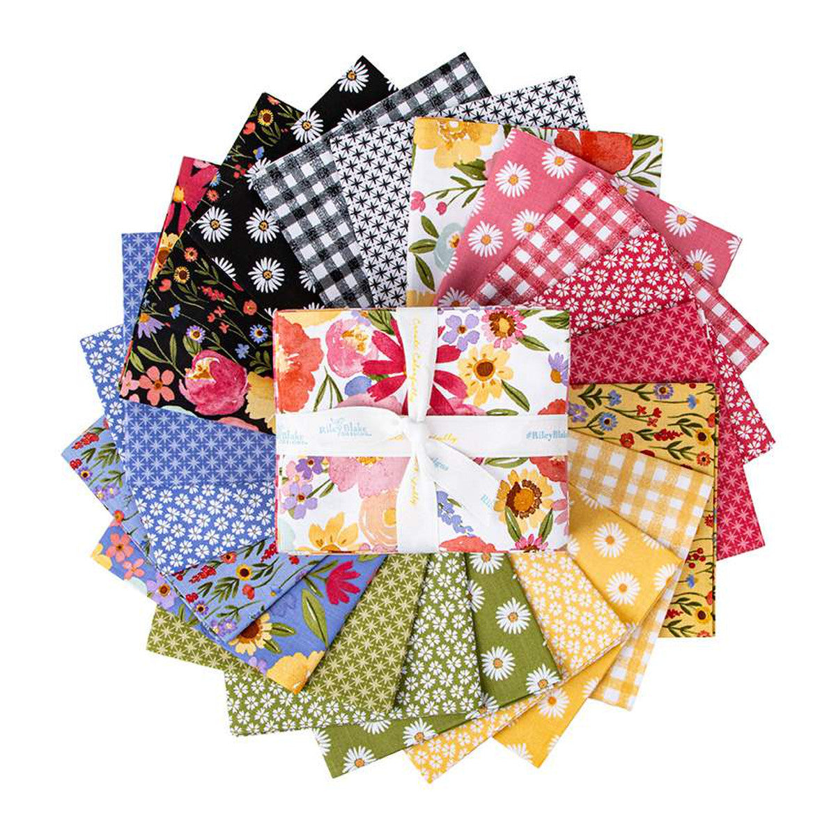 Flora No. 6 Fat Quarter Bundle (21 pcs) by Echo Park Paper Co. for Riley Blake