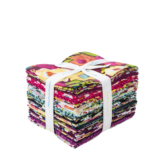 Fragrant Fields Fat Quarter Bundle (21 pcs) by Lila Tueller for Riley Blake