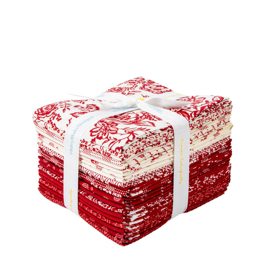 Red Delicious Fat Quarter Bundle (21 pcs) by The RBD Designers for Riley Blake