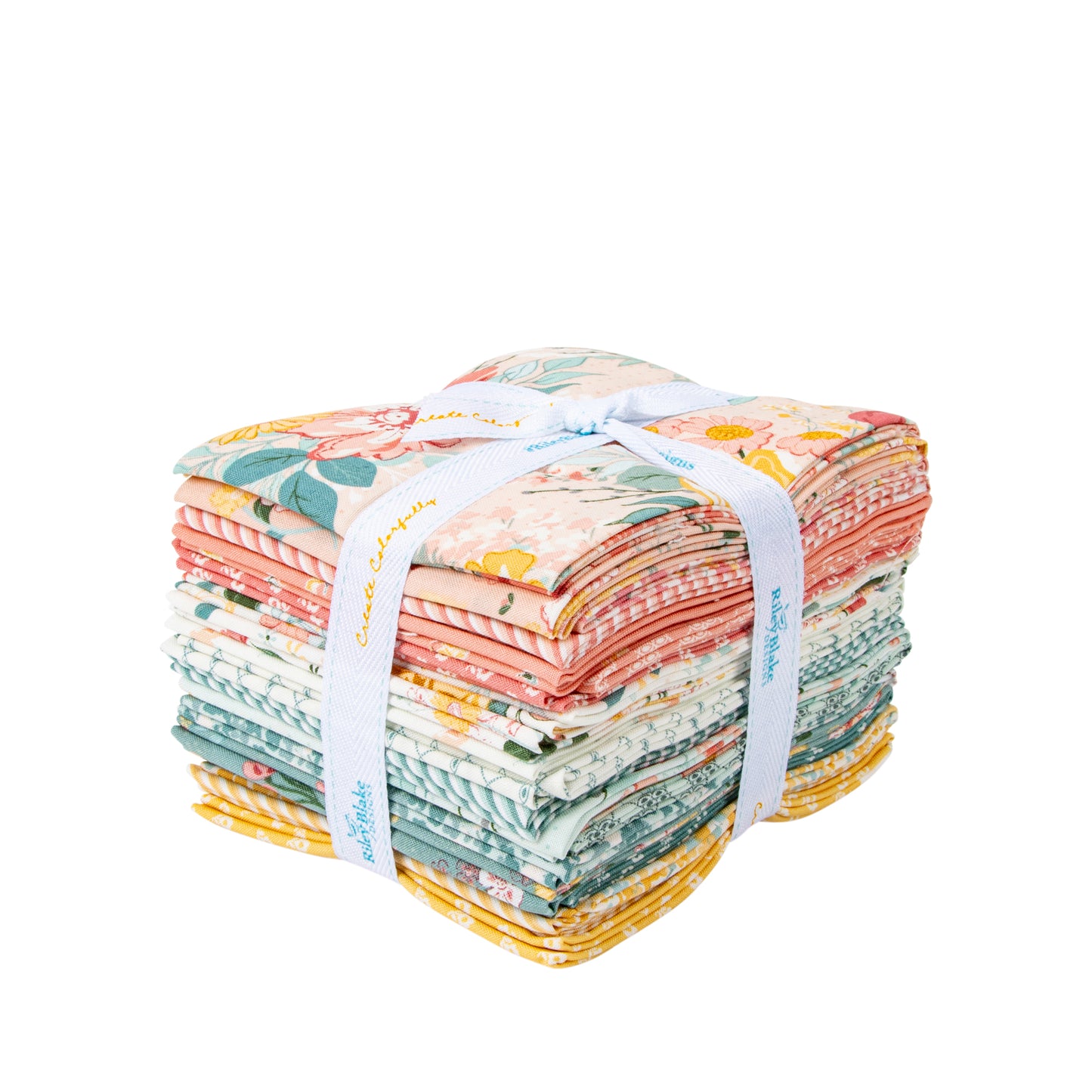 New Beginnings Fat Quarter Bundle (21 pcs) by Sandy Gervais for Riley Blake