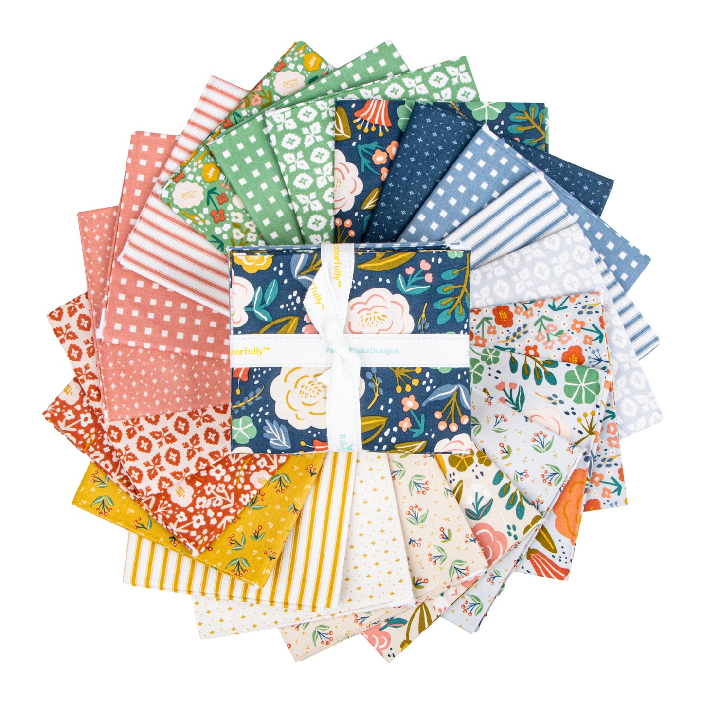 Ivy Reese Fat Quarter Bundle (21 pcs) by Deena Rutter for Riley Blake