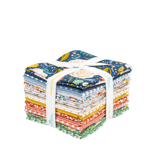Ivy Reese Fat Quarter Bundle (21 pcs) by Deena Rutter for Riley Blake