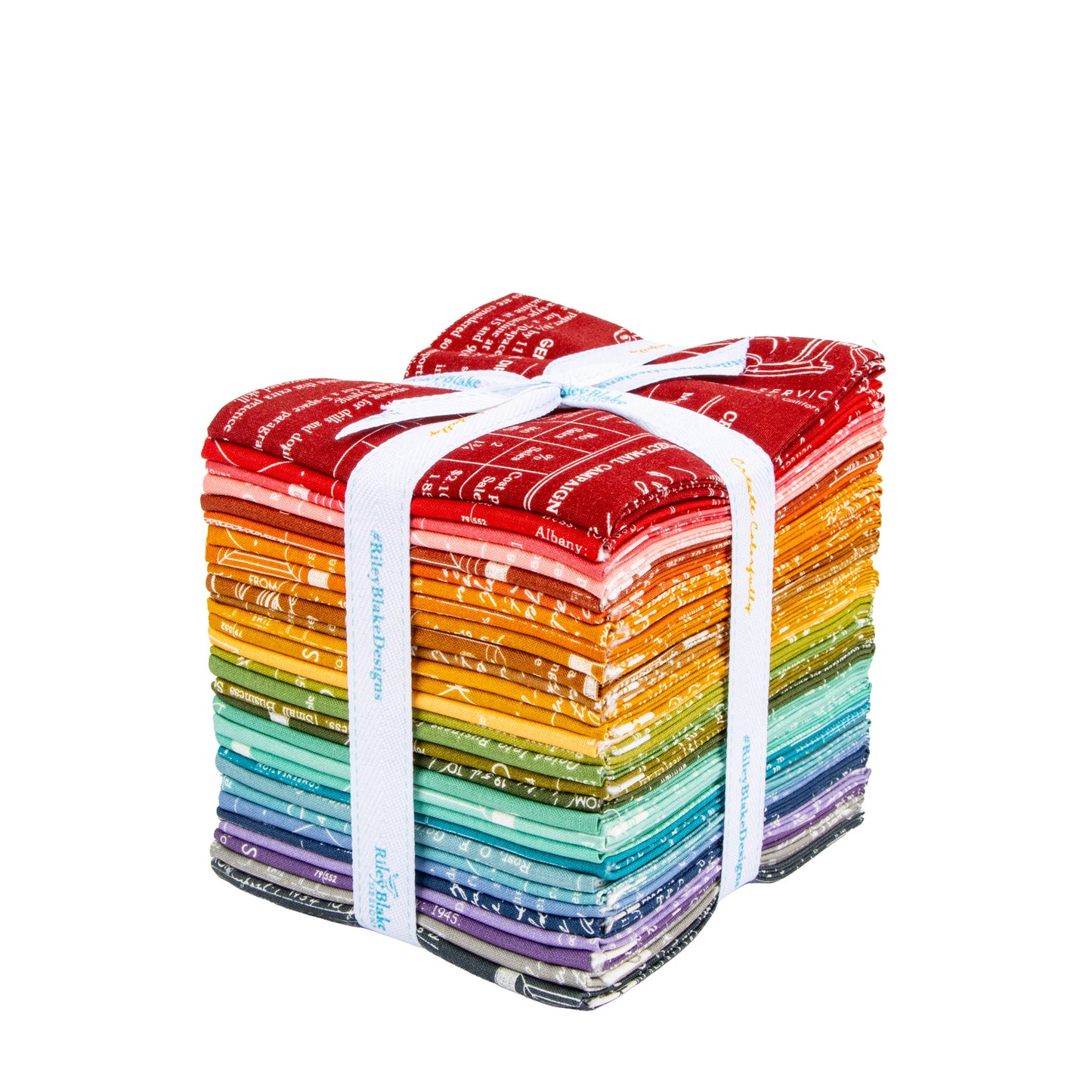 TYPE/ography Fat Quarter Bundle (30 pieces) by Lori Holt for Riley Blake Designs (FQ-16850A-30)