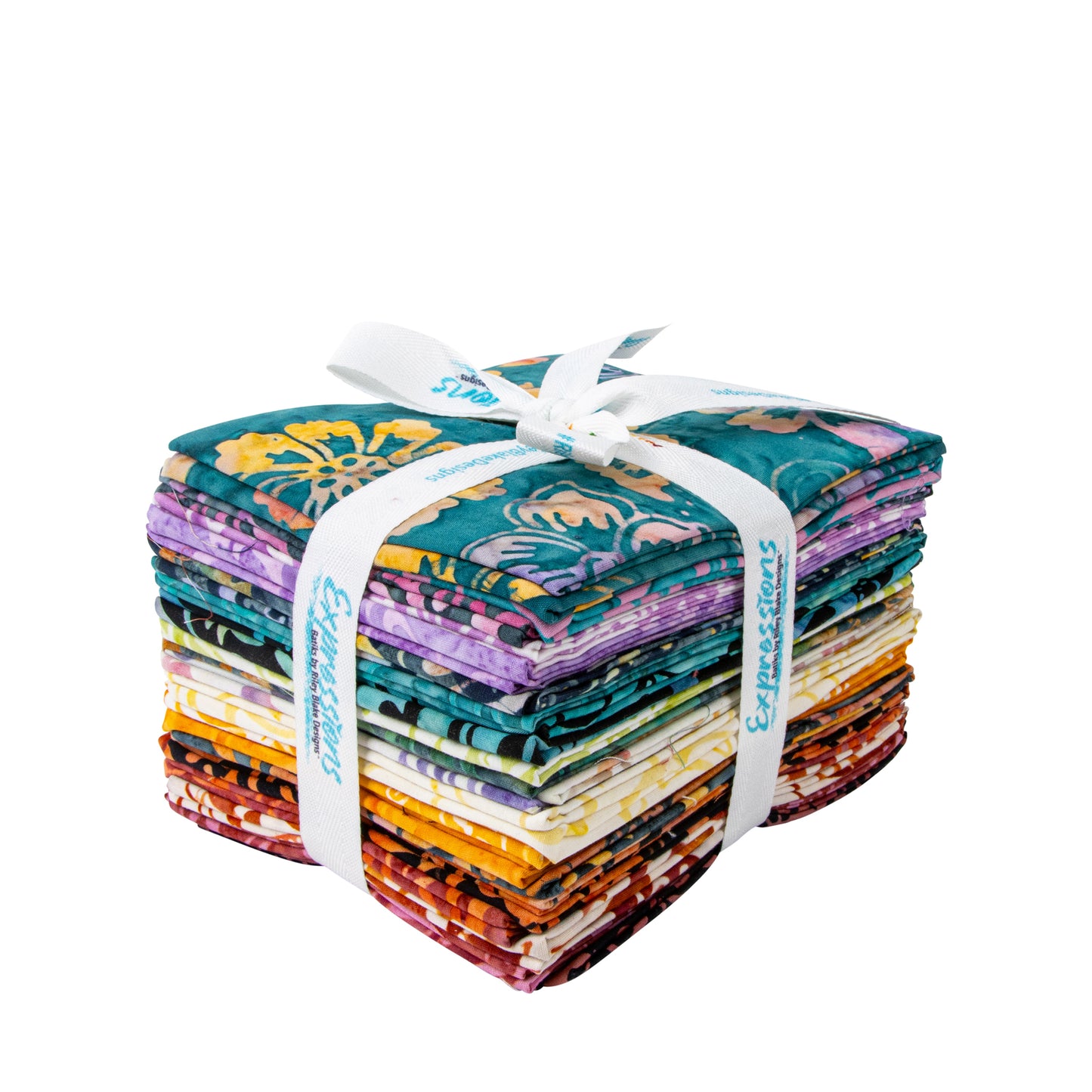 Garden Fresh Expressions Batiks Fat Quarter Bundle (20 pcs) by Riley Blake Designs