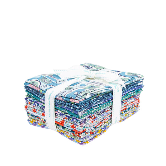 London Bouquet Fat Quarter Bundle (15 pcs) by Liberty Fabrics for Riley Blake