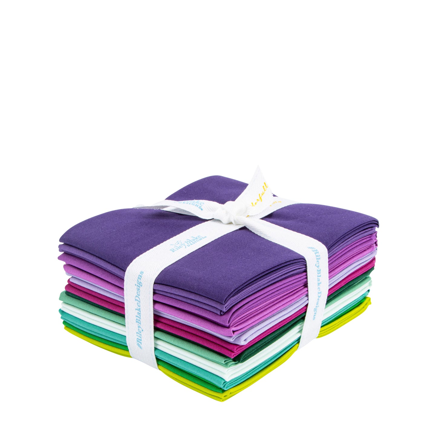 Purple Vibrations Confetti Cottons Fat Quarter Bundle (12 pcs) by The RBD Designers for Riley Blake Designs