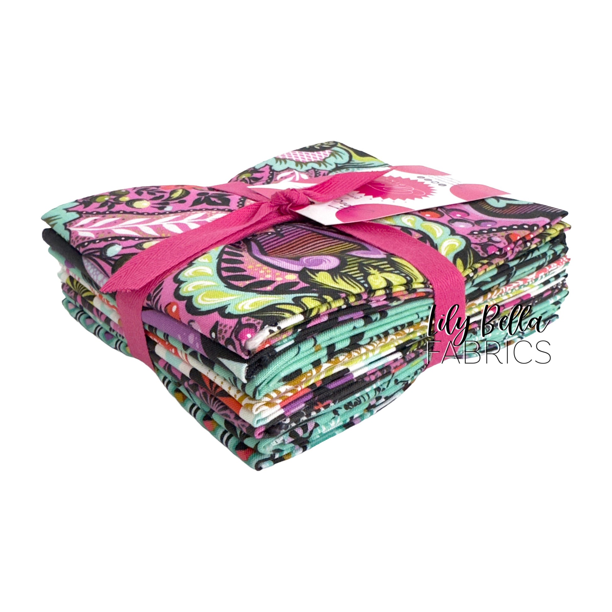 Prince Charming Déjà Vu Fat Quarter Bundle (8 pieces) by Tula Pink for FreeSpirit (FB1FQTP.PRINCECHARMING)