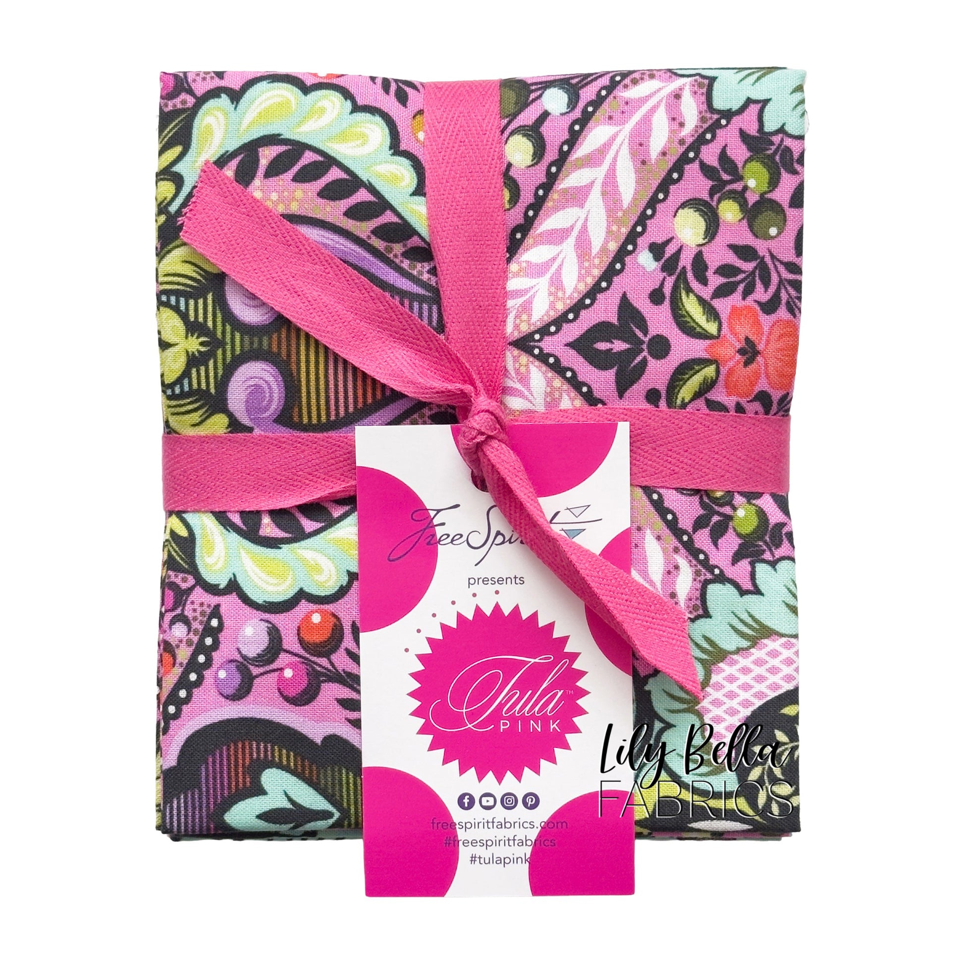 Prince Charming Déjà Vu Fat Quarter Bundle (8 pieces) by Tula Pink for FreeSpirit (FB1FQTP.PRINCECHARMING)