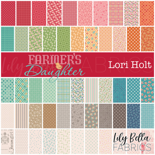 Farmer's Daughter Fat Quarter Bundle (54 pcs) by Lori Holt for Riley Blake Designs