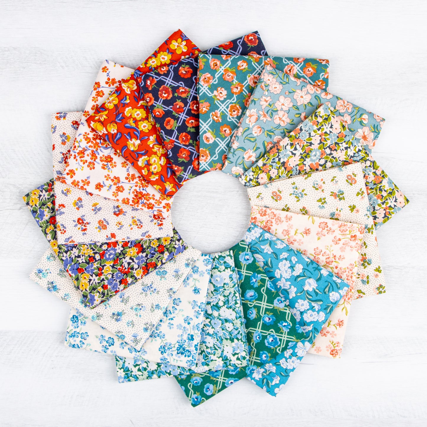 Floral Nostalgia Fabric Collection by Liberty Fabrics for Riley Blake Designs at Lily Bella Fabrics