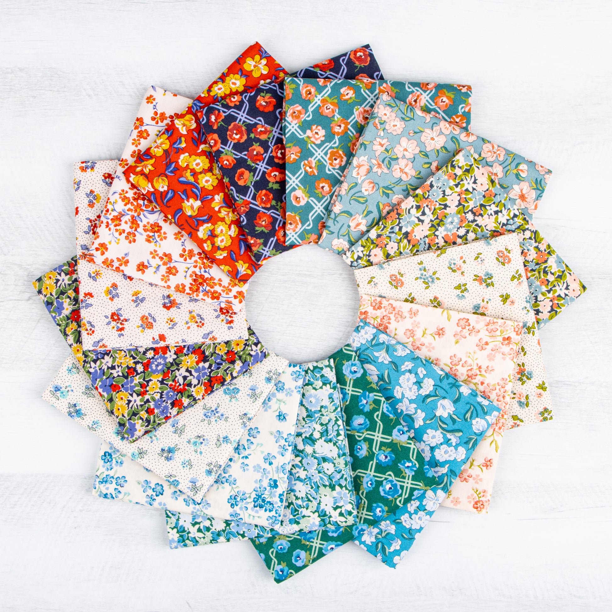 Floral Nostalgia Fabric Collection by Liberty Fabrics for Riley Blake Designs at Lily Bella Fabrics