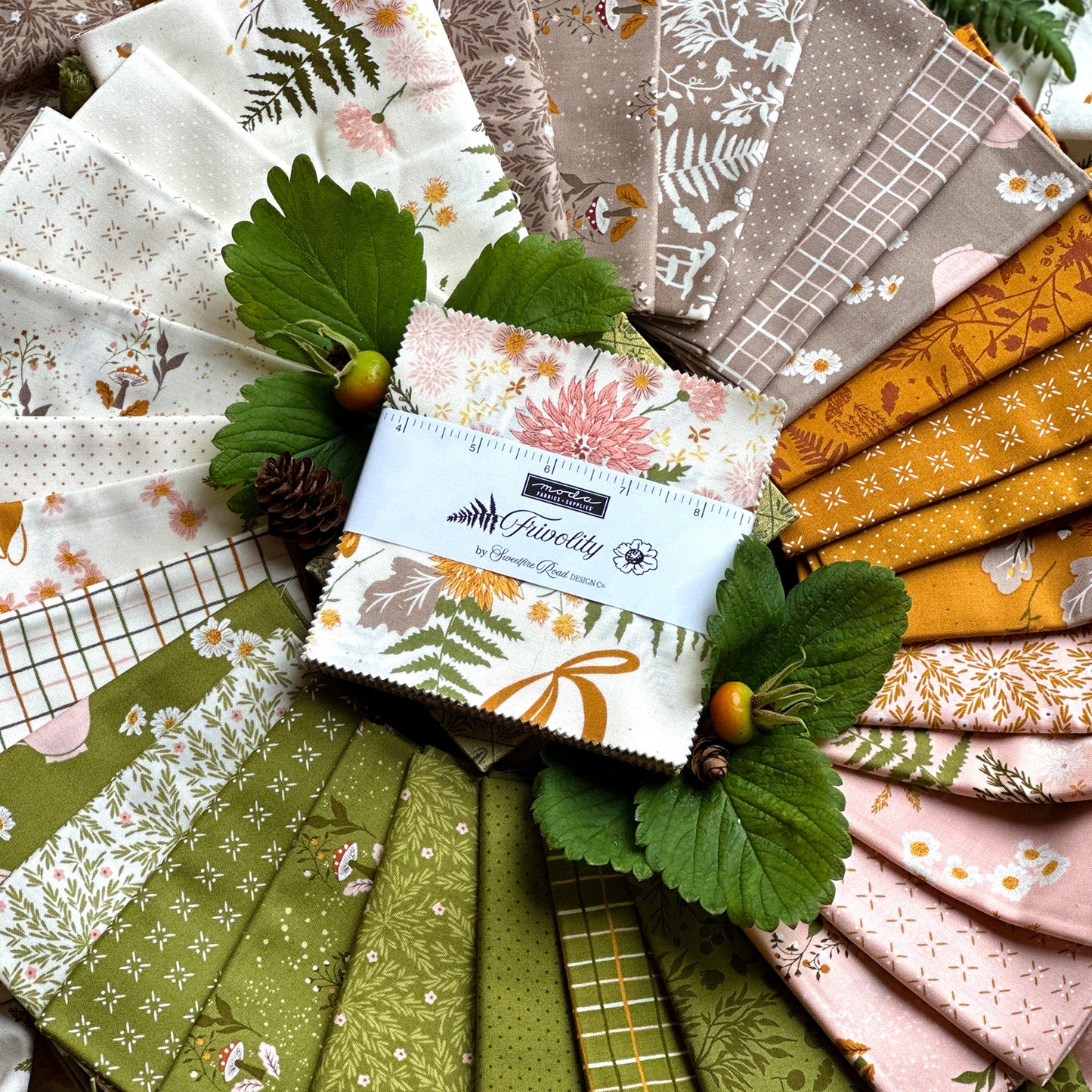 Frivolity Fat Quarter Bundle (30 pcs) by Sweetfire Road Design Co. for Moda